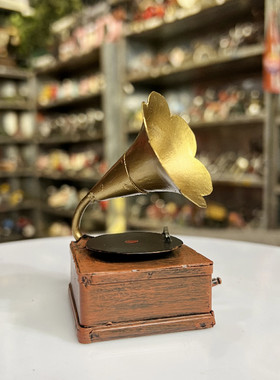 JAYLAND复古留声机手工车载