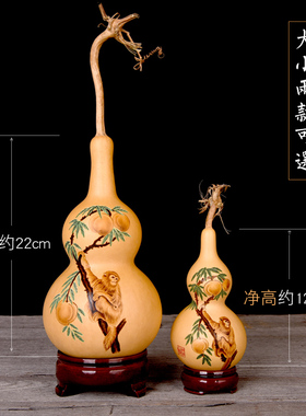 十二生肖手工送孩子老人天然葫芦