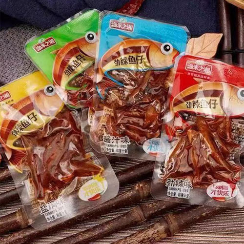 渔米之湘劲辣鱼仔鱼棒湖南特产香辣毛毛鱼小鱼干零食小吃休闲食品 - 图3