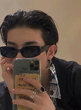 搞怪墨镜高级感ins凹造型太阳镜