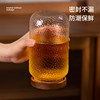 High borosilicate glass sealed nut tea sugar jar