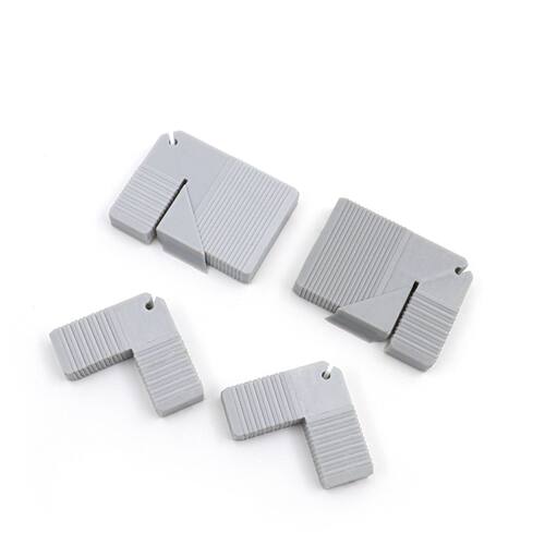 厂家直销橱柜晶钢门厨房门配件通用角码内角码连接件ABS角码90度 - 图3