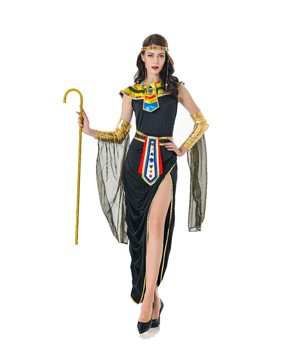 万圣节COS新款阿拉伯女郎性感埃及艳后公主长裙舞台表演服装实拍
