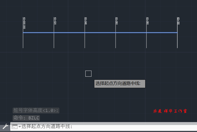 cad线路里程标注lisp插件 cad绘图辅助工具 快速标注插件b - 图0