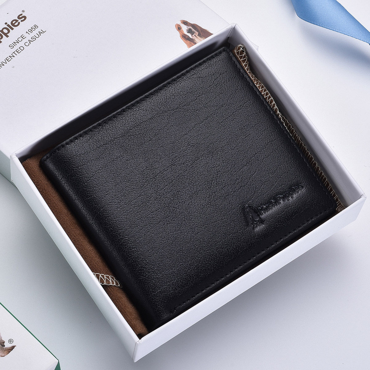 暇步士2023新款短款折叠真皮钱夹 暇步士三威钱包