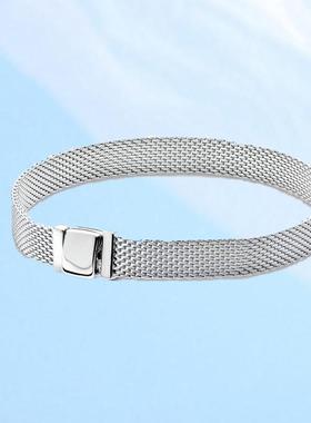 925银潘家风格手链永恒心