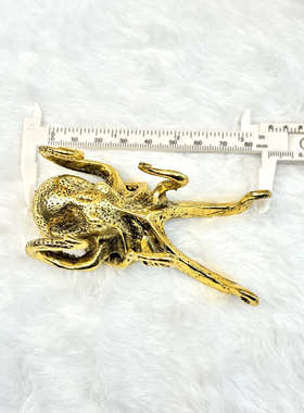 八爪金属章鱼足支架圆球水晶球底座原石矿石矿标展示底座底托