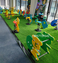 Outdoor Children Shake Music PE Board Rocking Leroy Cell Park Large Rocking Horse Seesaw Kindergarten Spring Rocking