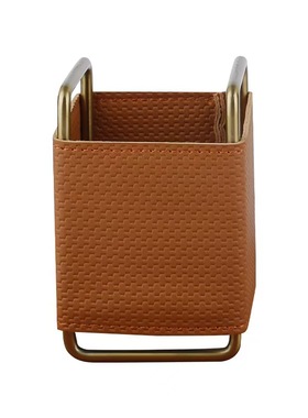 现代简约轻奢皮革托盘