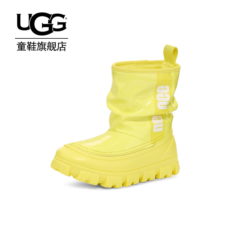 UGG童鞋儿童雪地靴时尚厚底多巴胺防水大童短靴1143697