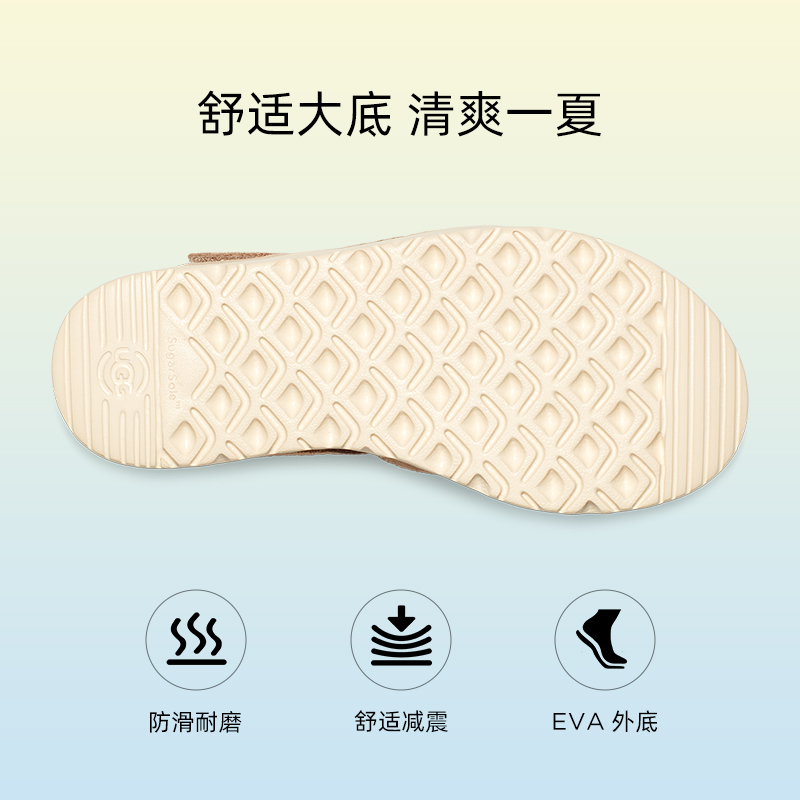 UGG童鞋2023夏季新款女大童时尚凉鞋