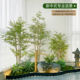 Simulated bamboo landscaping indoor new Chinese style decorative landscape