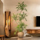 Simulated green plants, high-end light luxury nandina potted plants