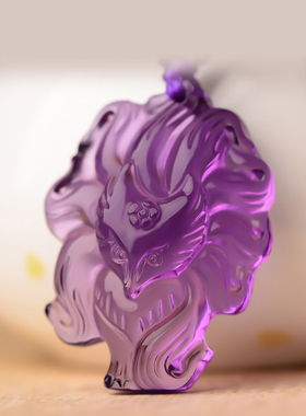 紫水晶饰品吊坠