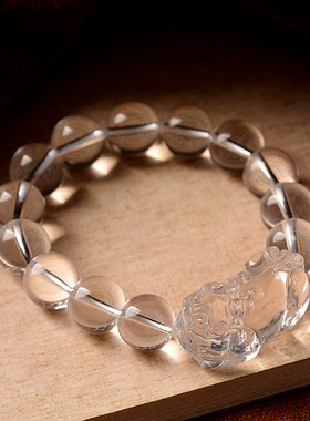 本命年招财佛珠貔貅手链