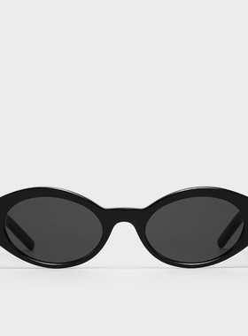 娜扎同款窄框猫眼墨镜女2025新款ROSE太阳眼镜防紫外线玳瑁 SL567