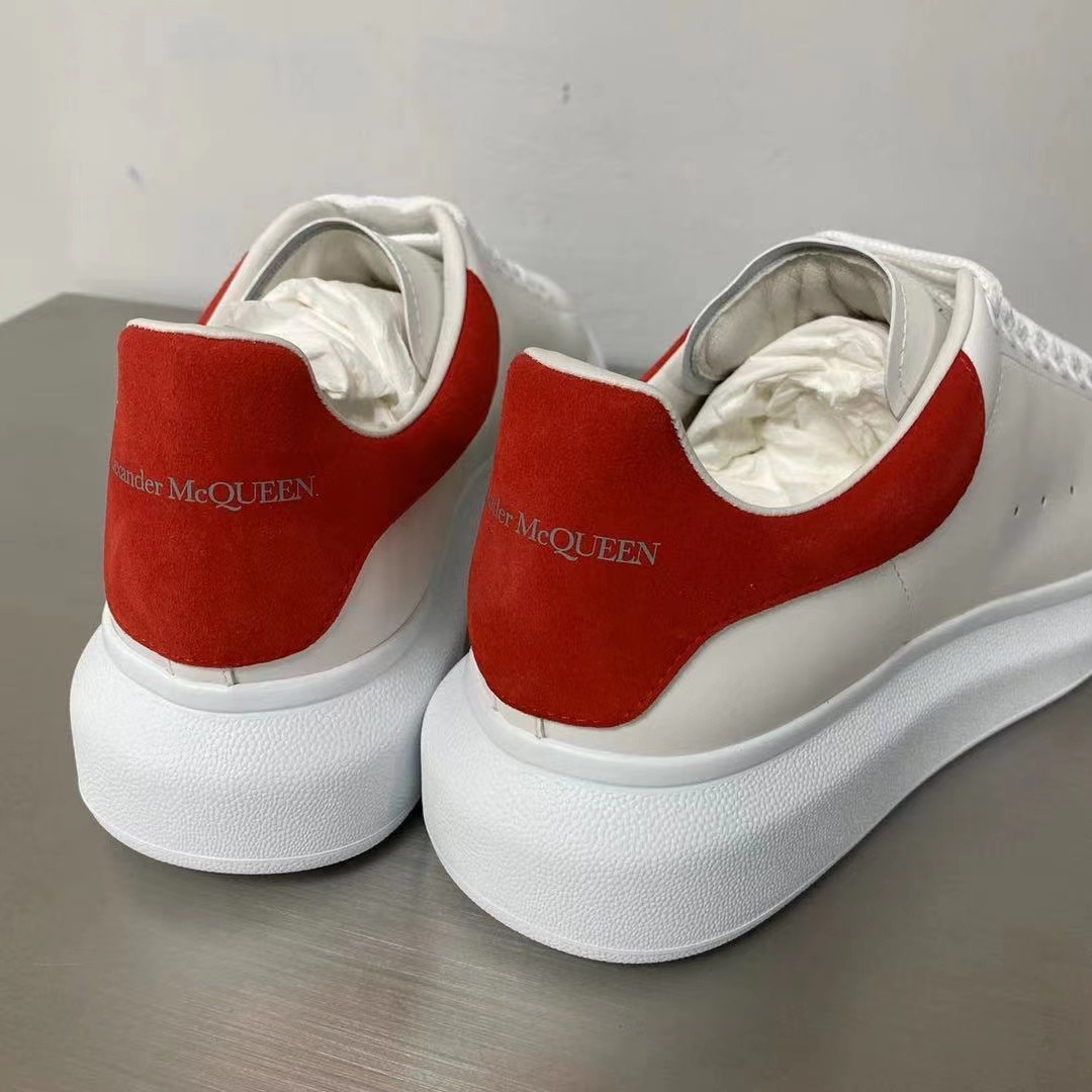 Alexander Mcqueen 男士白色绿尾鞋 2022秋冬正品代购553680WHGP - 图3