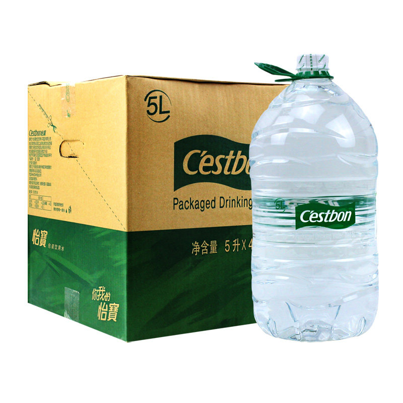 怡宝包装饮用水5L*4桶整箱大桶水家庭纯净水京津冀包邮,淘宝优惠券,粉丝福利购,淘宝优惠卷