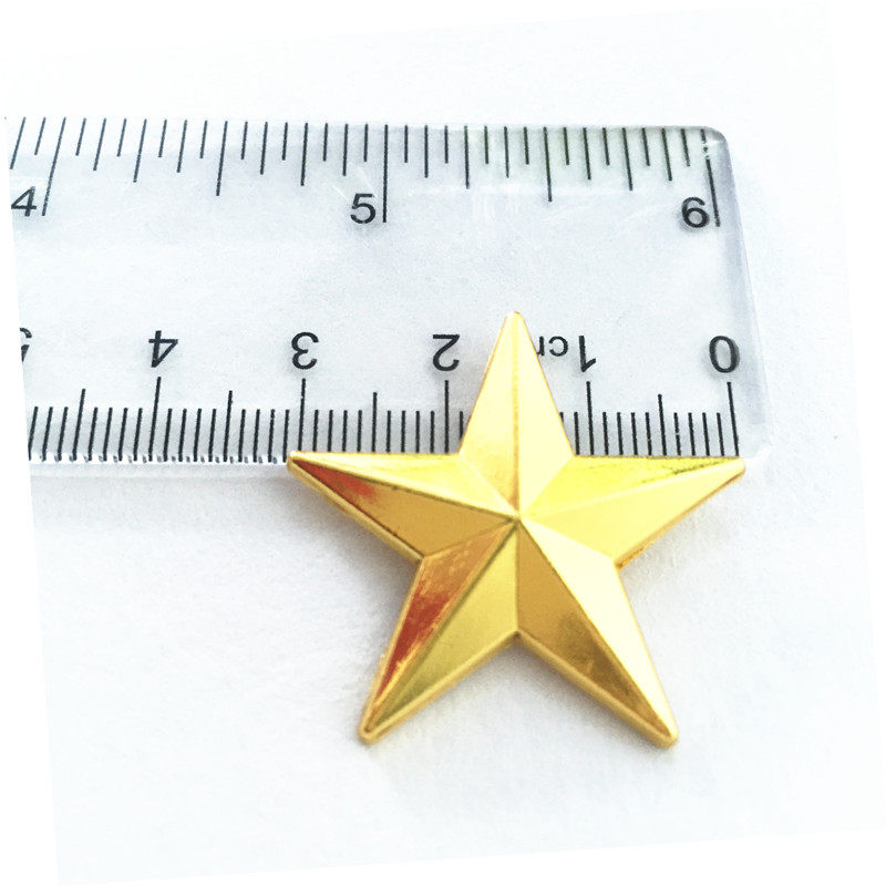 立体五角星徽章星级胸章 肩章金属星星勋章 五角星胸针帽徽金属,淘宝优惠券,粉丝福利购,淘宝优惠卷