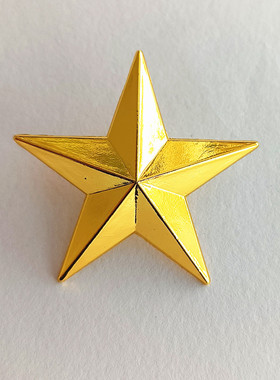 五角星帽徽钢盔帽徽棒球帽