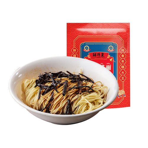 上海鲜得来葱油拌面速食面食非油炸面条酱半成品小笼包生煎早餐 - 图3