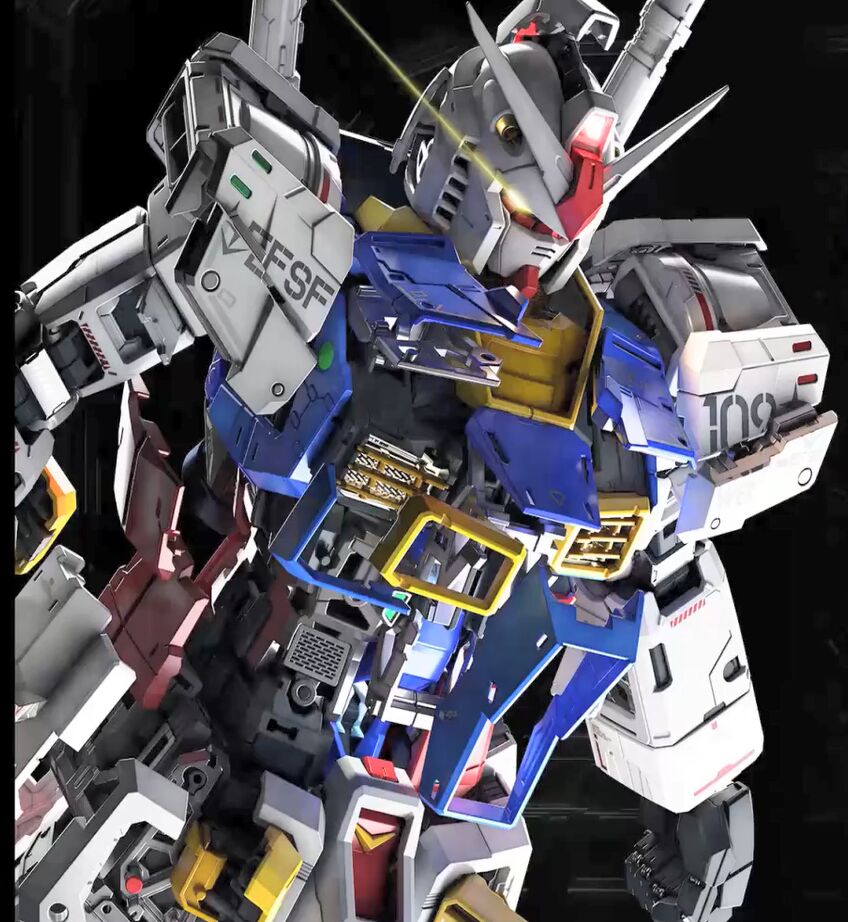 万代高达拼装模型PG RX-78-2 1/60 元祖 敢达2.0机甲PGU 现货包邮 - 图2