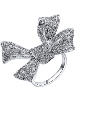 欧美2020新款重工奢华蝴蝶结开口