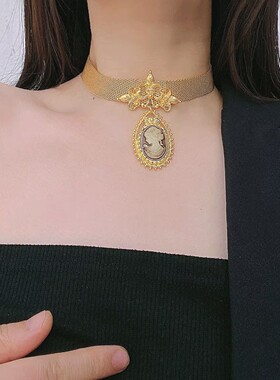 其他合金金属锁骨链女项链