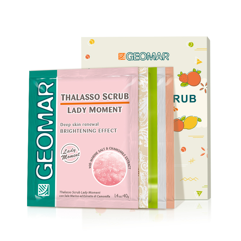 geomar吉儿玛旗舰店geomar吉儿玛身体磨砂膏去鸡皮去角质嫩白全身旅行装200g吉尔玛女3