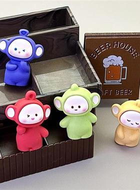 可爱天线宝摆件视门铃玄关