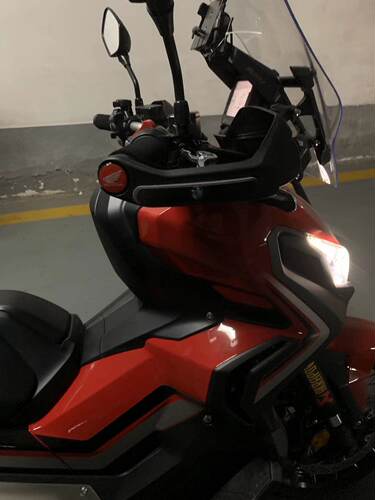 适用本田CB500/400X/F/X-ADV750非双1100改装手把堵贴纸 堵头贴标 - 图0