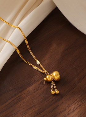 新中式葫芦流苏项链02