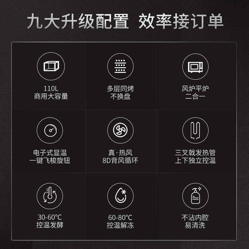 aca /北美电器e110a商用电烤箱 北美电器鑫诺科捷商用烘烤炉/烤箱