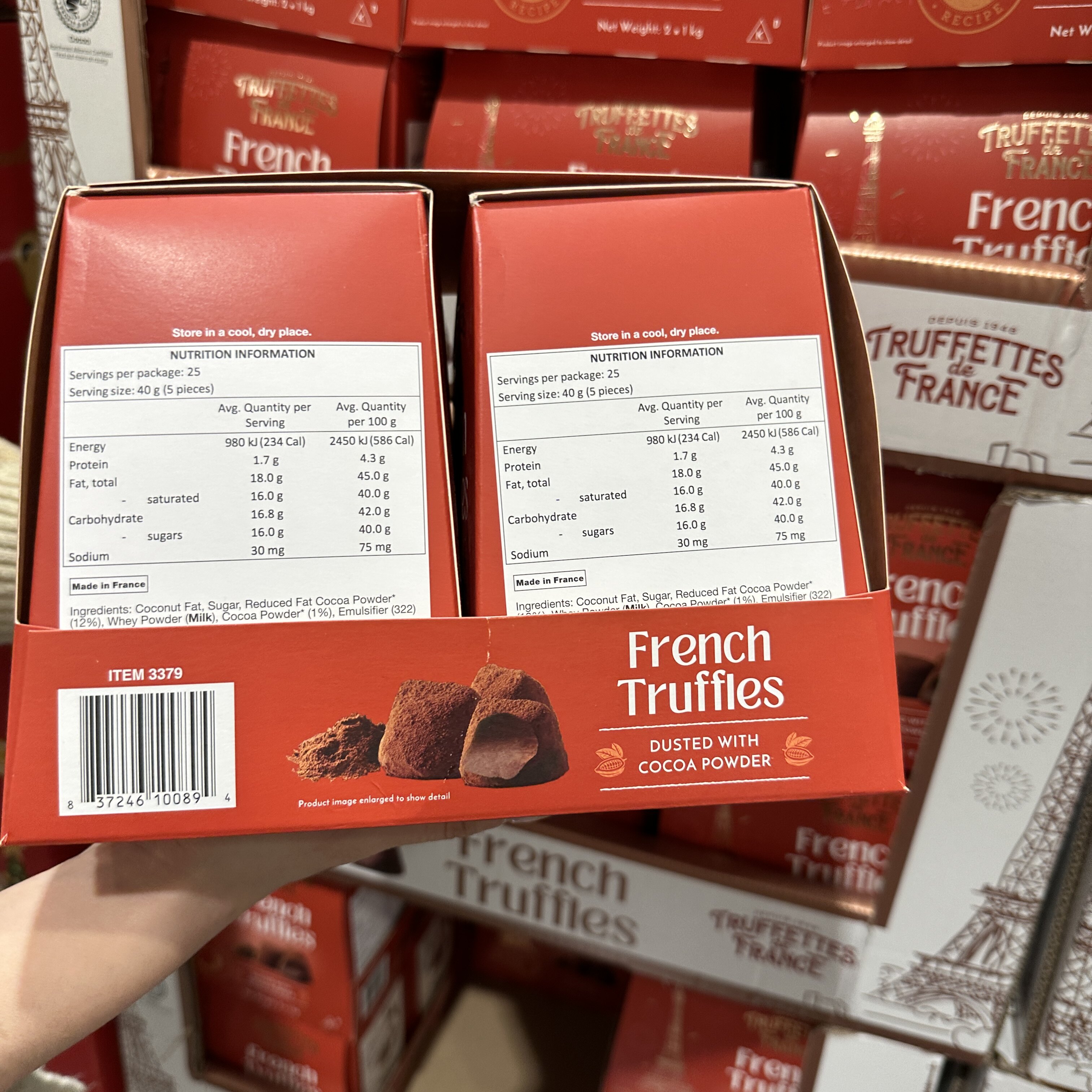 Truffles松露巧克力原味 法国进口网红小零食礼盒包装2kg糖果喜糖 - 图2
