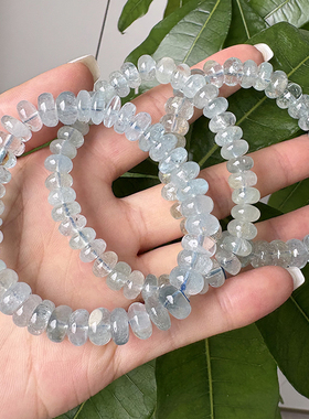 木与海天然蓝托帕石手链女款