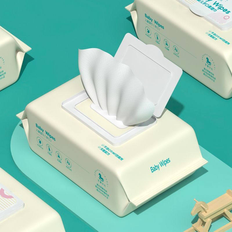 湿巾婴儿专用带盖实惠家用加厚家庭装幼儿宝宝学生儿童孕妇抽取式