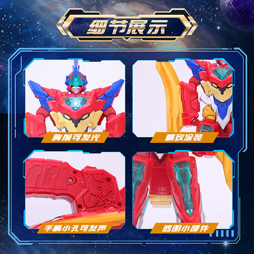 正版龙战士星源3变身器变形机器人玩具儿童男孩兴原元新媛人兴元 - 图2