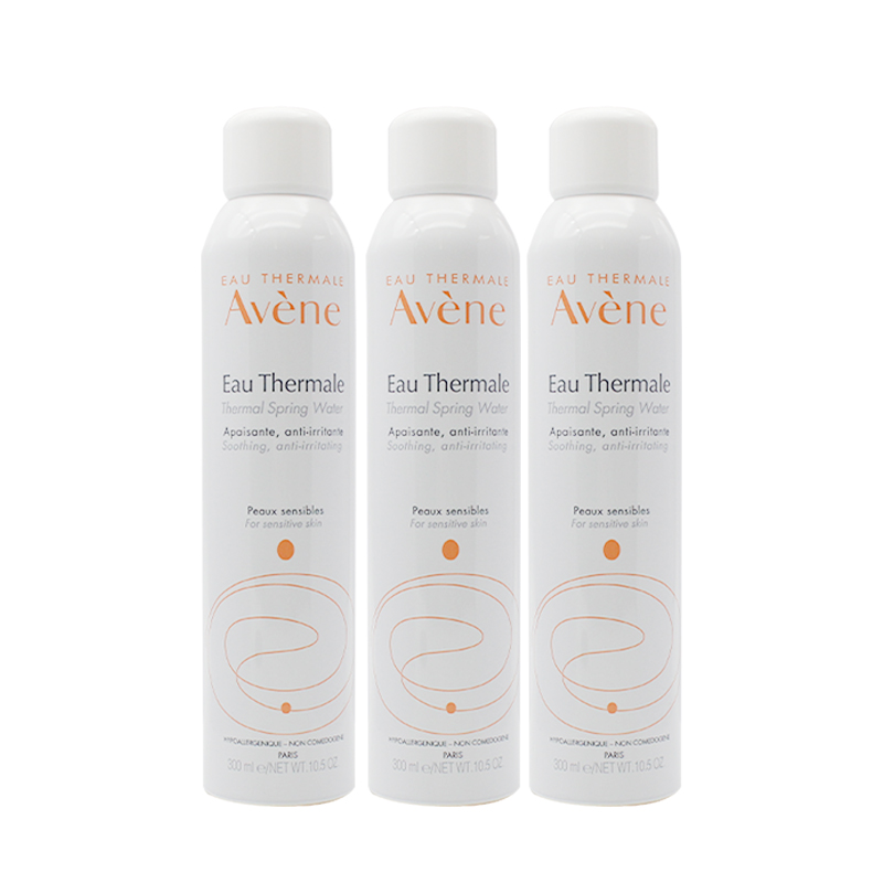 3瓶Avene/雅漾舒护活泉水大喷雾化妆水补水保湿爽肤水300ml学生 - 图0