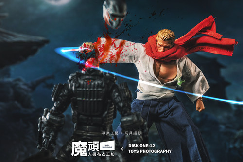 新款6寸1/12兵人衣服装男可动人偶金刚狼武士vtoys素体现货套装 - 图2
