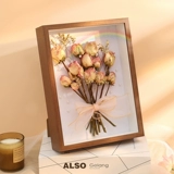 Трехмерная фоторамка, система хранения, салфетки с розой в составе, «сделай сам»