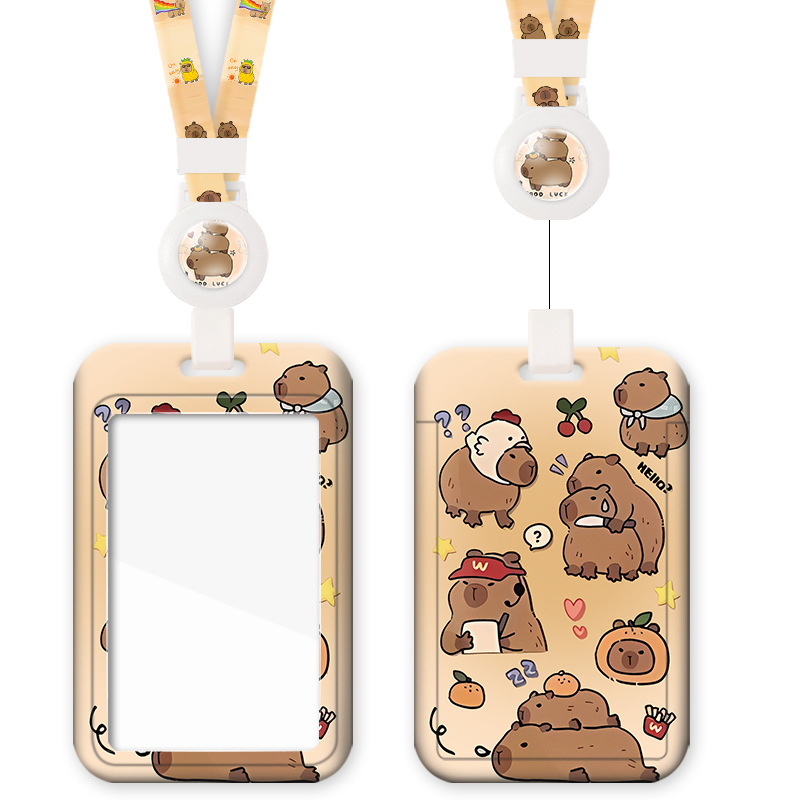 可感应门禁卡套小区方形钥匙扣卡包八达通IC公交ID电梯保护套 - 图2