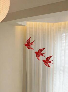 【家居好物】客厅摆件空中燕子平衡吊饰手工diy材料包新家装饰品