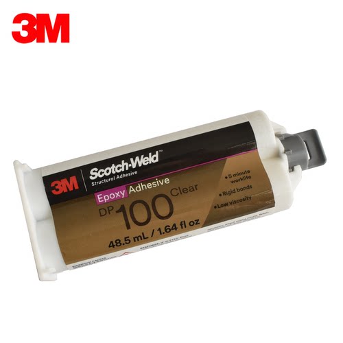 3M DP100plus 透明快固型环氧树脂胶水ab胶水强力胶水48.5ML - 图0