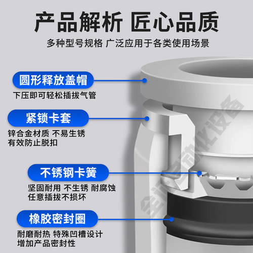 SMC接头YT型变径三通快插KQ2U/KQ2T04/06/08/10/12-00A-06-08-10A - 图3