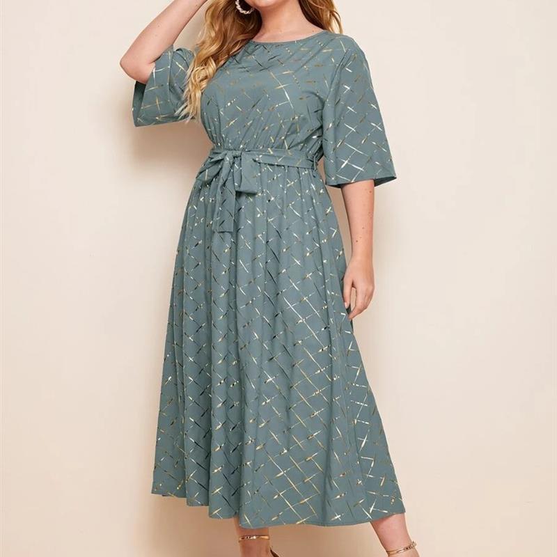 Plus Size women Dress Women Elegant dress beautiful skirt 女 - 图1