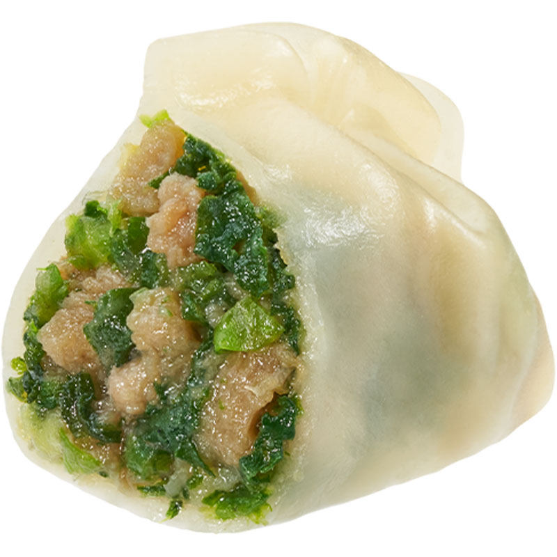 千味央厨蒸煎饺荠菜猪肉玉米水饺白菜锅贴早餐外卖速冻半成品商用 - 图3