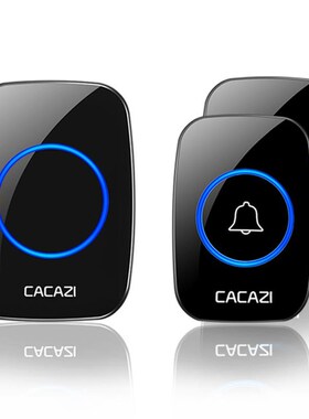 CACAZI AC Wireless Doorbell 100 240V Waterproof Door Bell 3