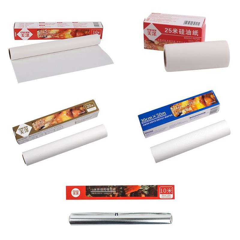 Non Stick Baking Paper Tin Foil Oil Proof Oven Pastry Baking - 图0