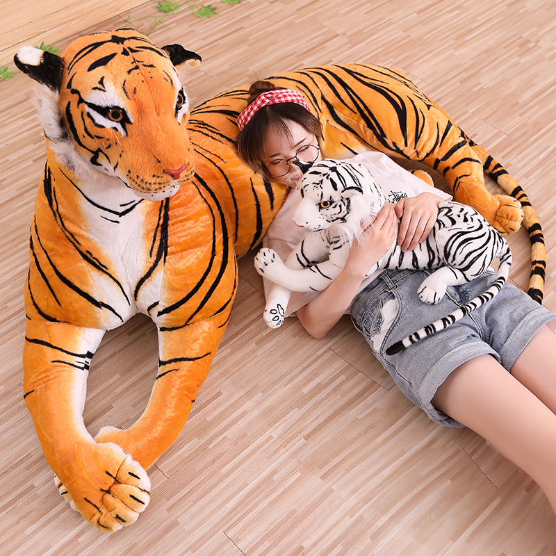 New Imitation tiger doll plush toy children tiger pillow - 图1