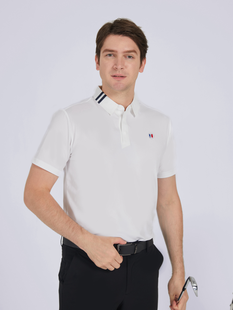 奥兰克高尔夫短袖服装T恤男装golf激光裁剪衣服男士速干无痕设计